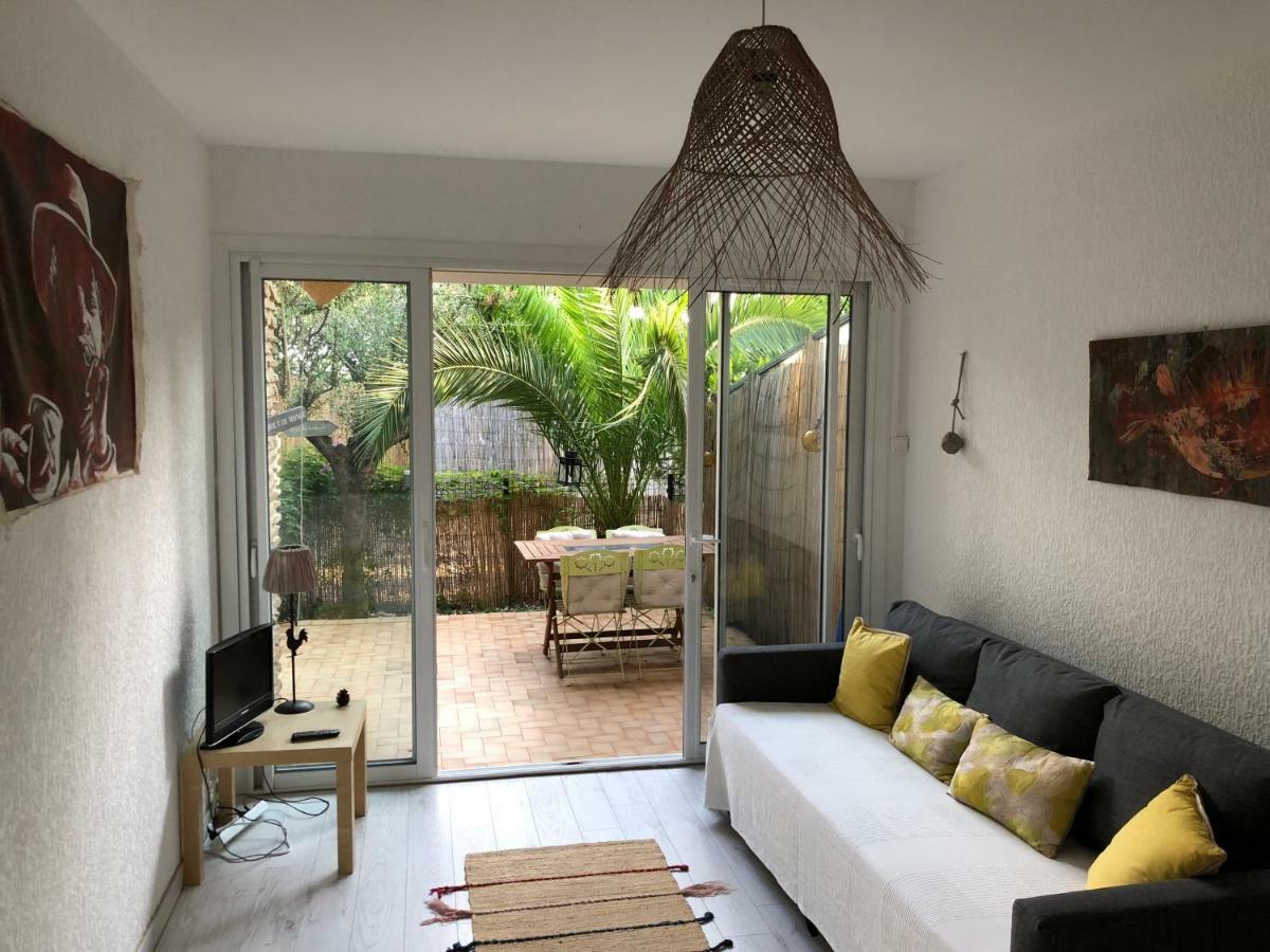 **** Beau T2 De 40 M2, Jardin De 70M2, Au Calme, A 50 Metres De La Plage Le Pradet Exterior photo