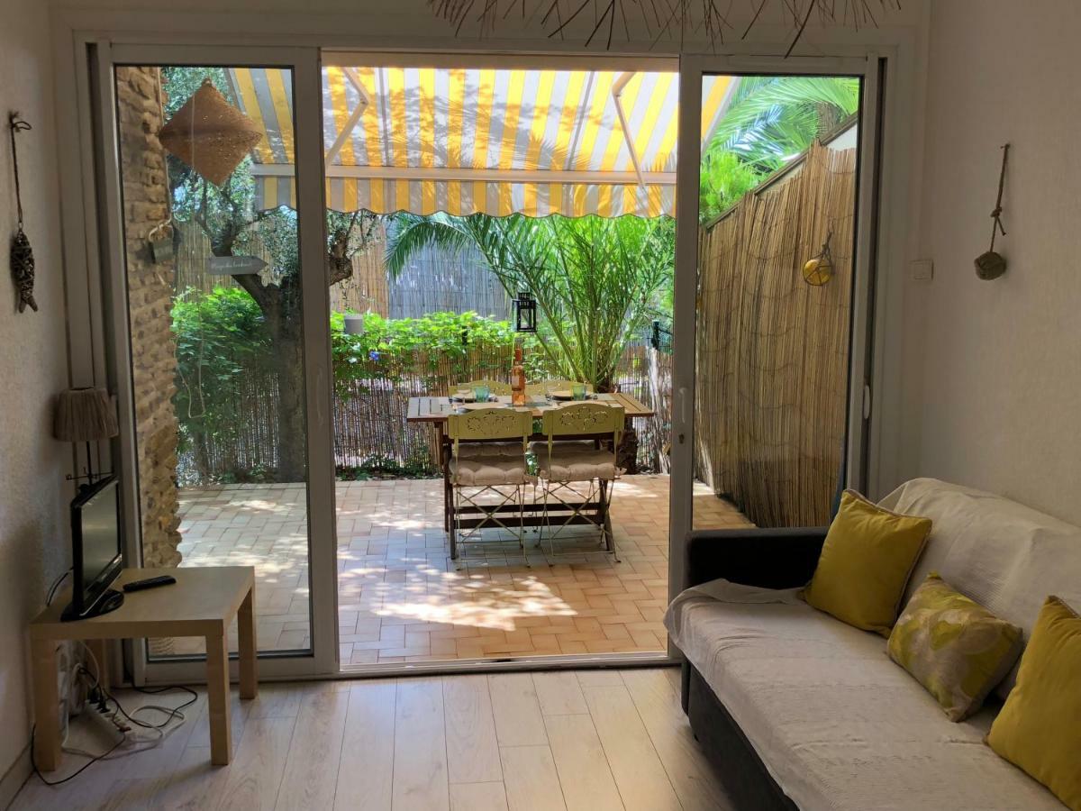 **** Beau T2 De 40 M2, Jardin De 70M2, Au Calme, A 50 Metres De La Plage Le Pradet Exterior photo